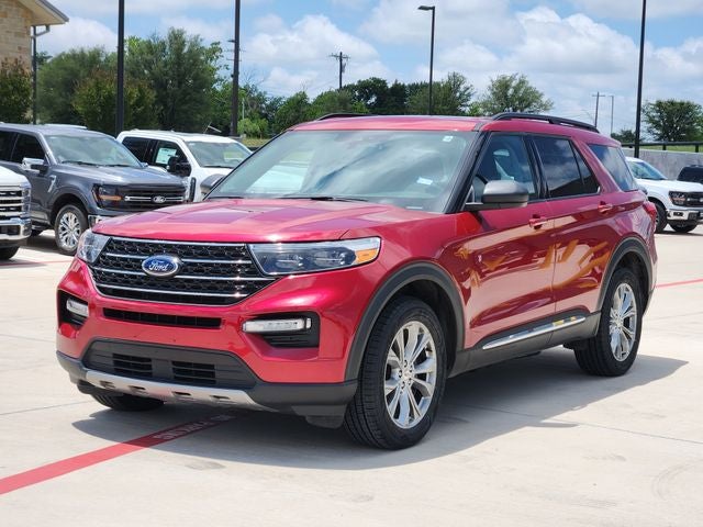 2022 Ford Explorer — interior view