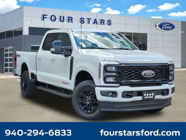 2026 Ford F-250SD Lariat in Avalanche — front three-quarter view