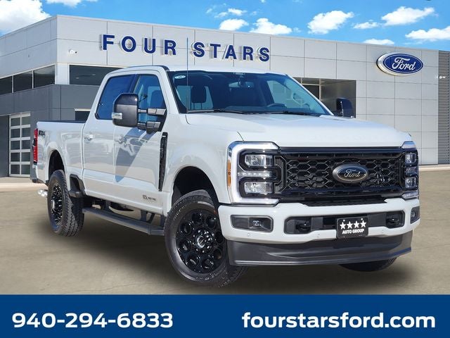 2026 Ford F-250SD Lariat in Avalanche — front three-quarter view