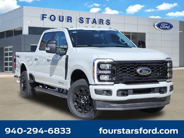 2026 Ford F-250SD Lariat in Avalanche — front three-quarter view