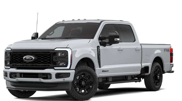 2026 Ford F-250SD Lariat in Avalanche — front three-quarter view