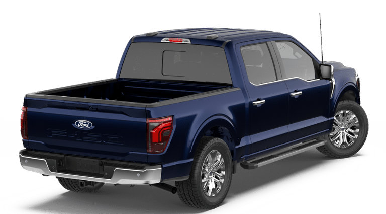 2026 Ford F-150 — rear three-quarter view