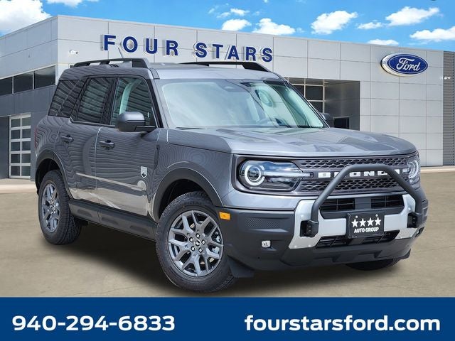 2026 Ford Bronco Sport Big Bend in Carbonized Gray Metallic — front three-quarter view