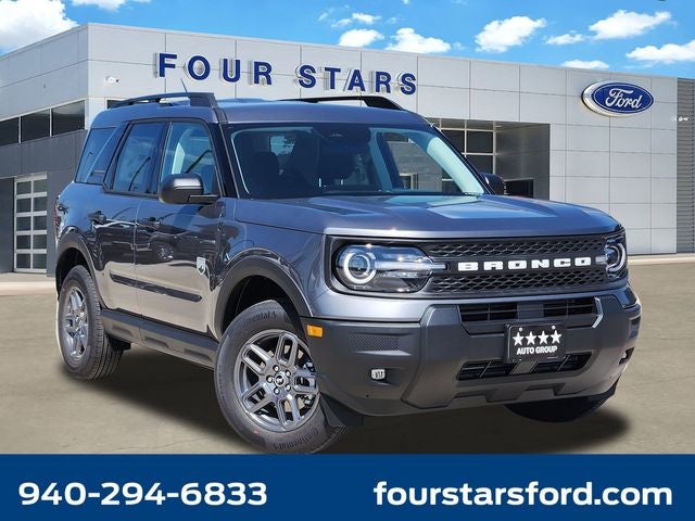 2026 Ford Bronco Sport Big Bend in Carbonized Gray Metallic — front three-quarter view