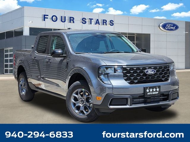 2026 Ford Maverick XLT in Carbonized Gray Metallic — front three-quarter view